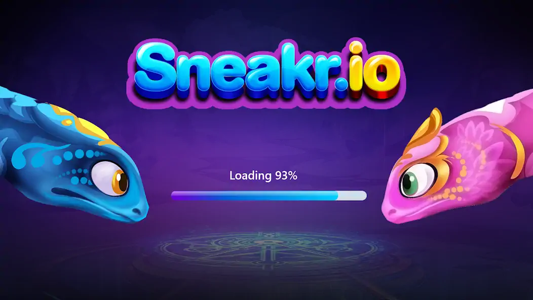 Скачать Sneak.io - Игра про змей [MOD Много денег] на Андроид