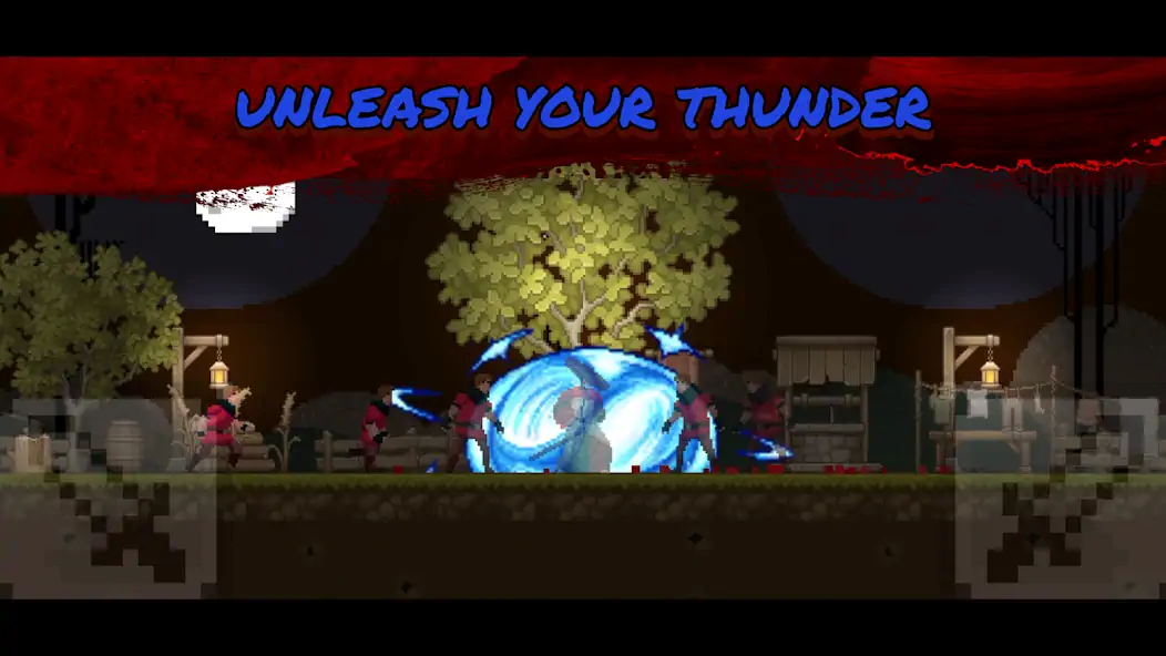 Скачать Thunder Samurai Defend Village [MOD Бесконечные монеты] на Андроид