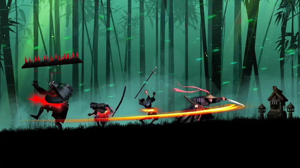 Скачать Ninja Warrior 2: Rpg & Warzone [MOD Много денег] на Андроид