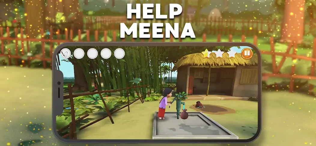 Скачать Meena Game 2 [MOD Бесконечные деньги] на Андроид