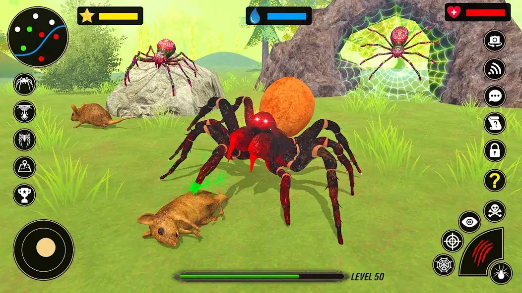Скачать Spider Simulator : Spider Game [MOD Бесконечные деньги] на Андроид