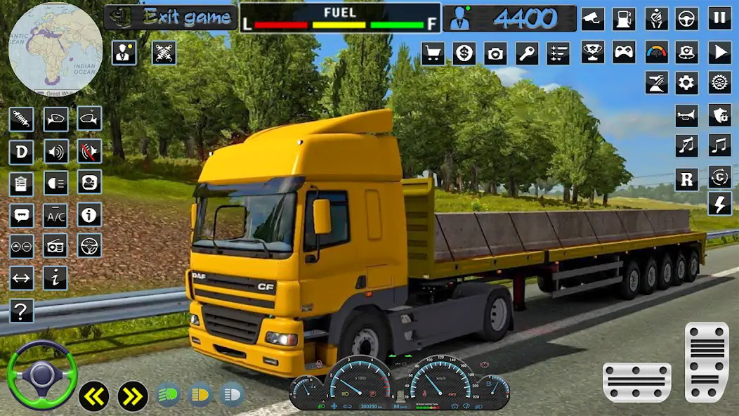 Скачать Truck Simulator Америка США [MOD Бесконечные деньги] на Андроид