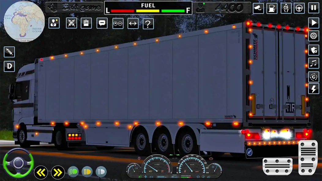 Скачать Truck Simulator Америка США [MOD Бесконечные деньги] на Андроид