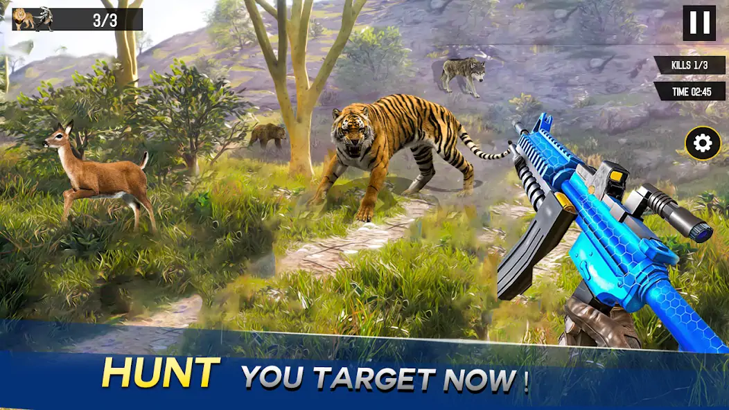 Скачать Sniper Animal Shooting Games [MOD Много денег] на Андроид