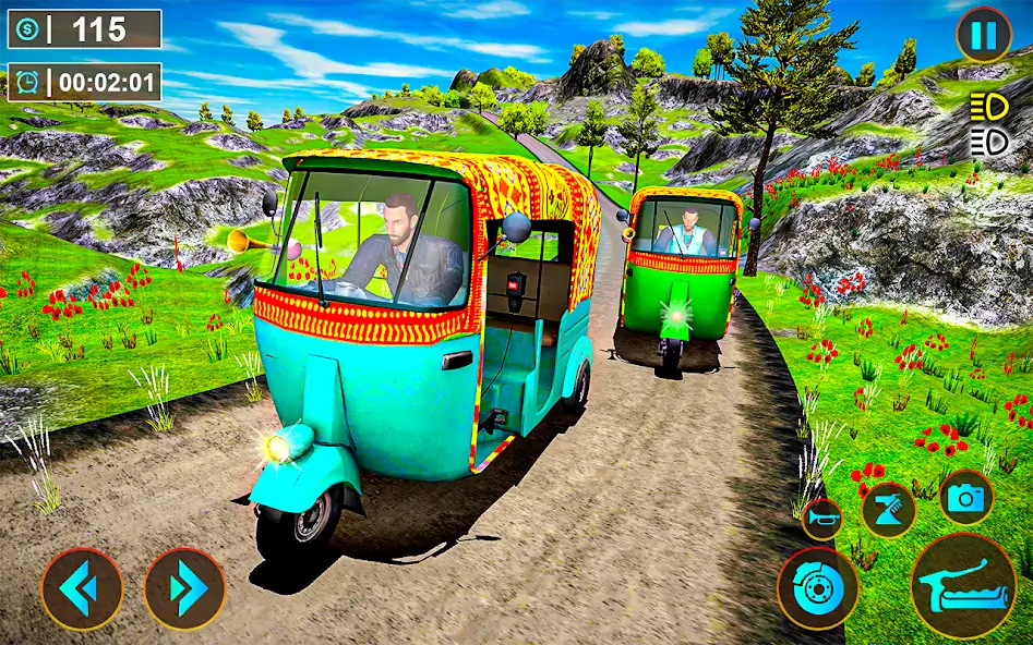 Скачать Tuk Tuk Offroad Auto Rickshaw [MOD Много денег] на Андроид