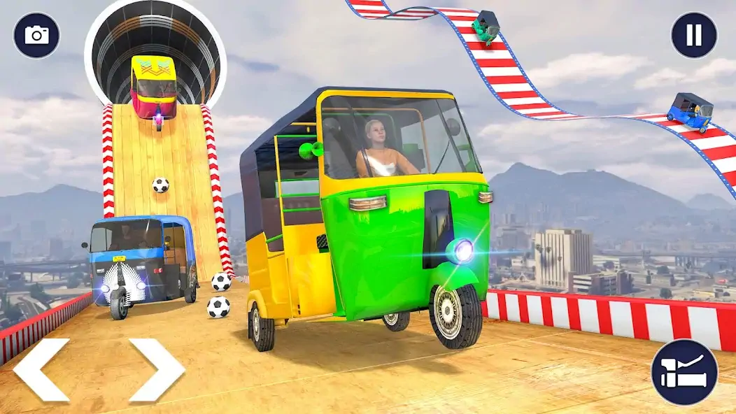 Скачать Tuk Tuk Auto Rickshaw Games 3D [MOD Бесконечные деньги] на Андроид