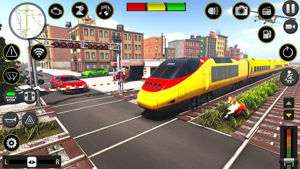 Скачать город поезд сим- поезд игры 3д [MOD Бесконечные монеты] на Андроид