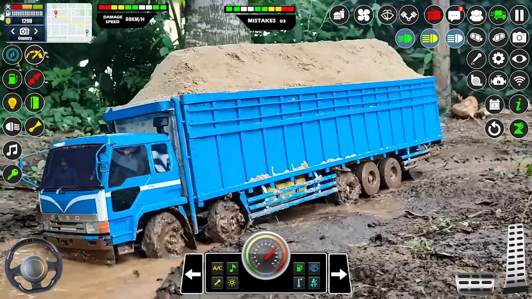 Скачать Симулятор бегуна по грязи 3D [MOD Бесконечные монеты] на Андроид