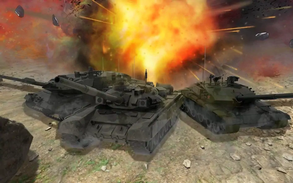 Скачать Real Tank Battle : War Machine [MOD Много денег] на Андроид