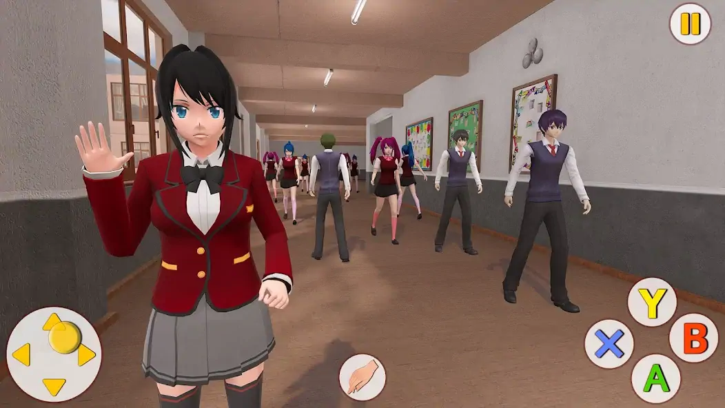 Скачать Real Girls School Simulator [MOD Бесконечные деньги] на Андроид