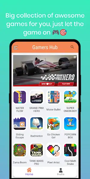 Скачать Gamers Hub: play and earn [MOD Бесконечные деньги] на Андроид