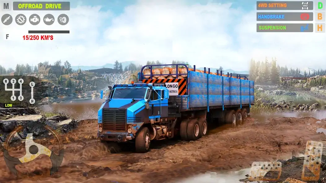 Скачать русский грязевой грузовик [MOD Много денег] на Андроид