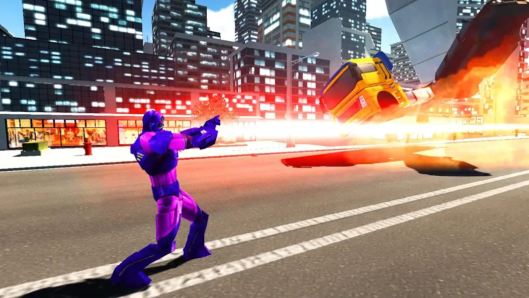 Скачать Super city hero:Iron Hero War [MOD Бесконечные монеты] на Андроид