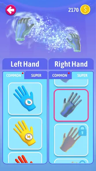 Скачать Elemental Gloves: Магия и Сила [MOD Бесконечные деньги] на Андроид