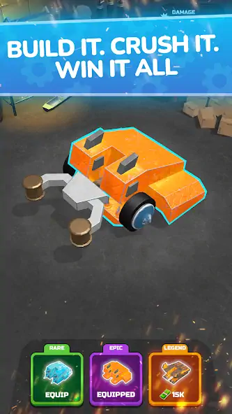 Скачать Scrap Robot Fighting [MOD Много монет] на Андроид