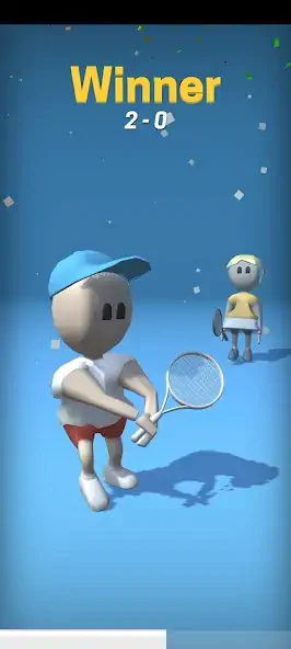 Скачать Deuce Hit! (Tennis) [MOD Много монет] на Андроид