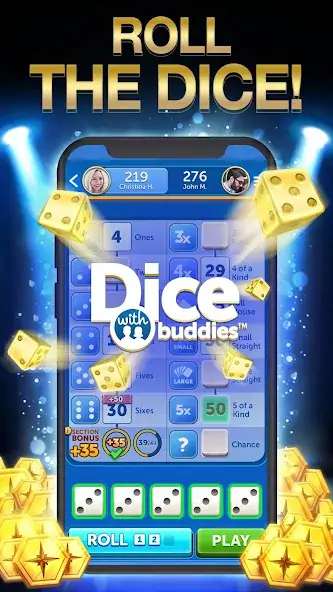 Скачать Dice With Buddies™ Social Game [MOD Бесконечные деньги] на Андроид