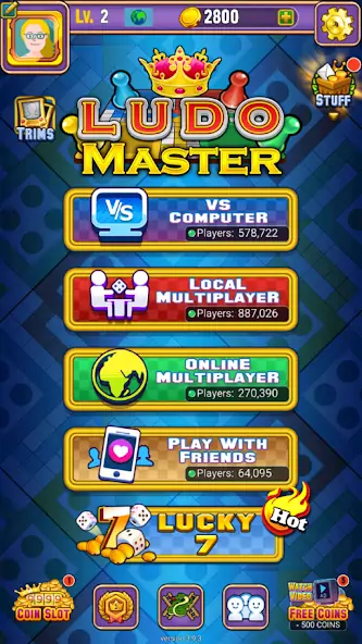 Скачать Ludo Master™ - Ludo Board Game [MOD Бесконечные монеты] на Андроид
