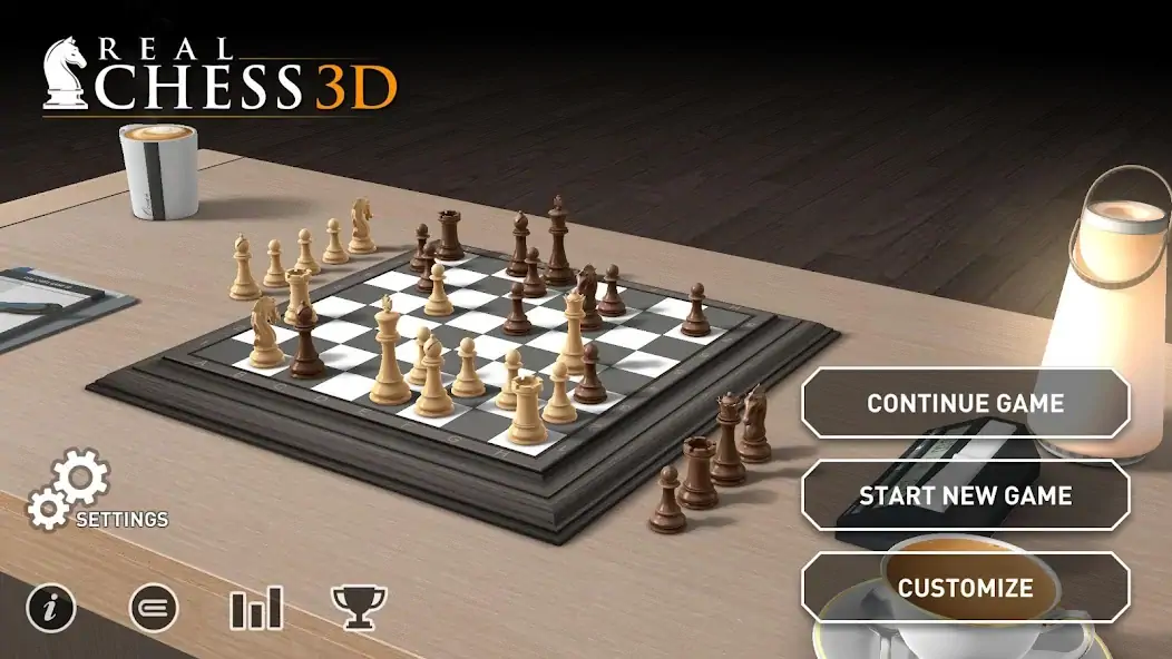 Скачать Real Chess 3D [MOD Много монет] на Андроид
