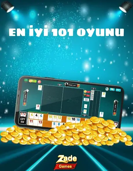 Скачать 101 Yüzbir Okey Zade Games [MOD Много монет] на Андроид