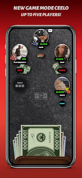 Скачать Phone Dice™ Street Dice Game [MOD Много денег] на Андроид