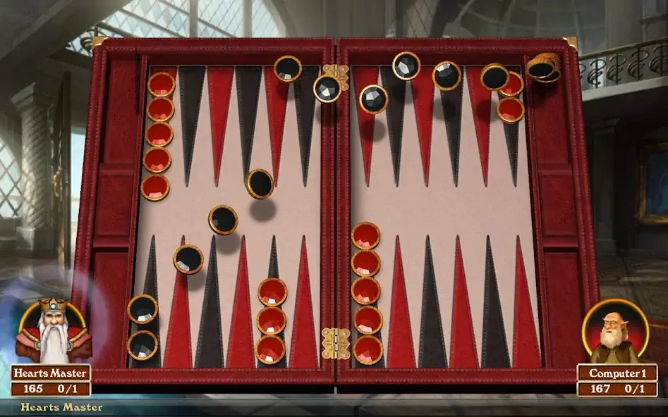 Скачать Hardwood Backgammon [MOD Много монет] на Андроид