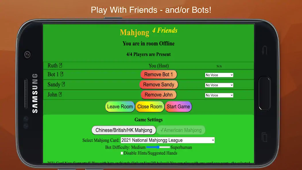 Скачать Mahjong 4 Friends [MOD Много монет] на Андроид