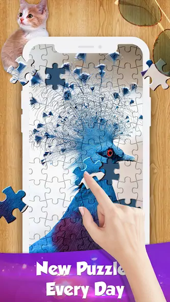 Скачать Jigsaw Go - Classic Jigsaw Puz [MOD Много денег] на Андроид