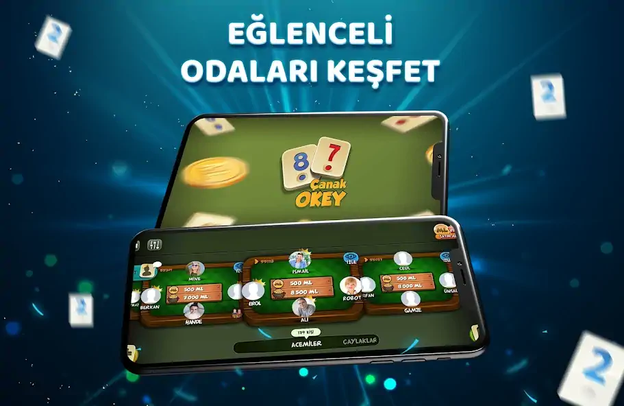 Скачать Çanak Okey [MOD Много денег] на Андроид