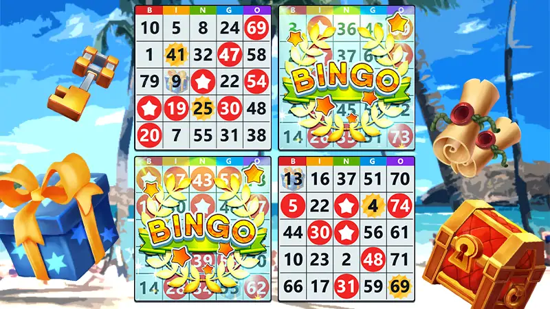 Скачать Bingo Treasure - Bingo Games [MOD Много денег] на Андроид