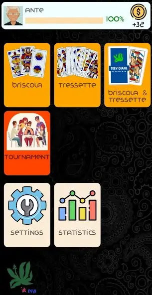 Скачать Briscola & Tressette Online [MOD Много монет] на Андроид