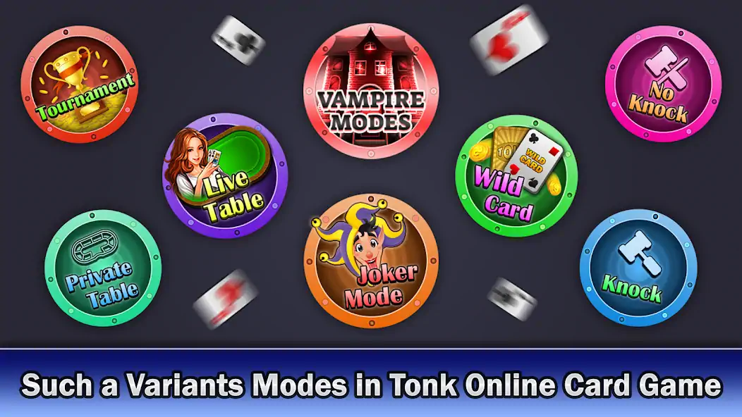 Скачать Tonk multiplayer card game [MOD Бесконечные монеты] на Андроид