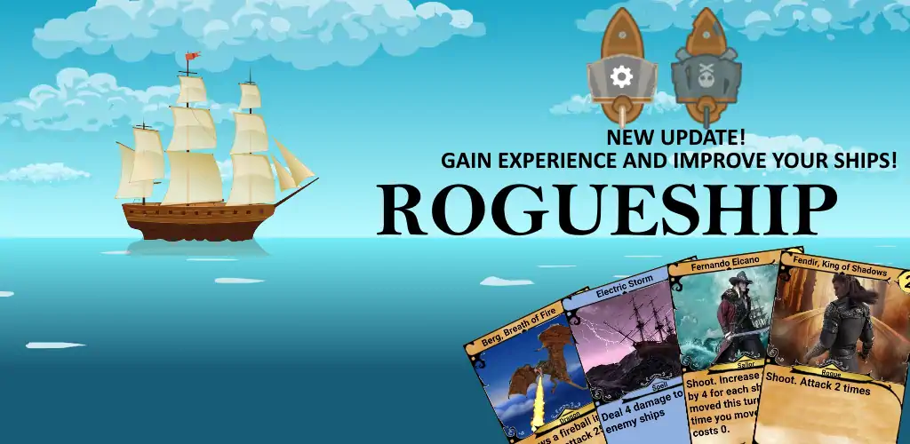 Скачать RogueShip - RPG Roguelike Card [MOD Бесконечные деньги] на Андроид