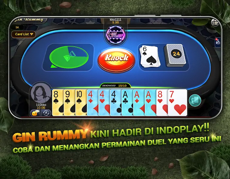 Скачать Indoplay-Capsa Domino QQ Poker [MOD Бесконечные монеты] на Андроид
