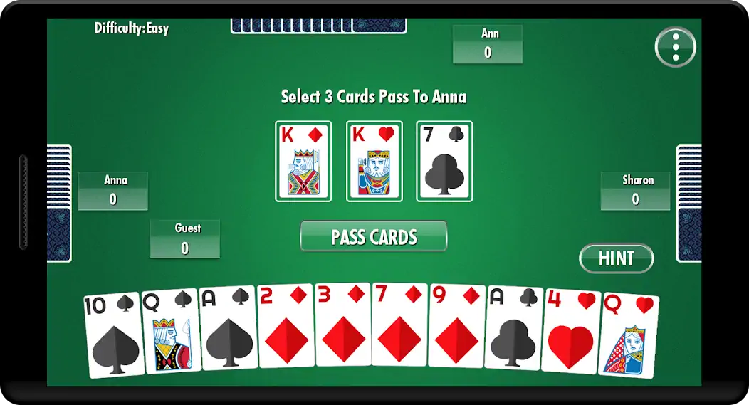 Скачать Hearts - Card Game [MOD Много монет] на Андроид