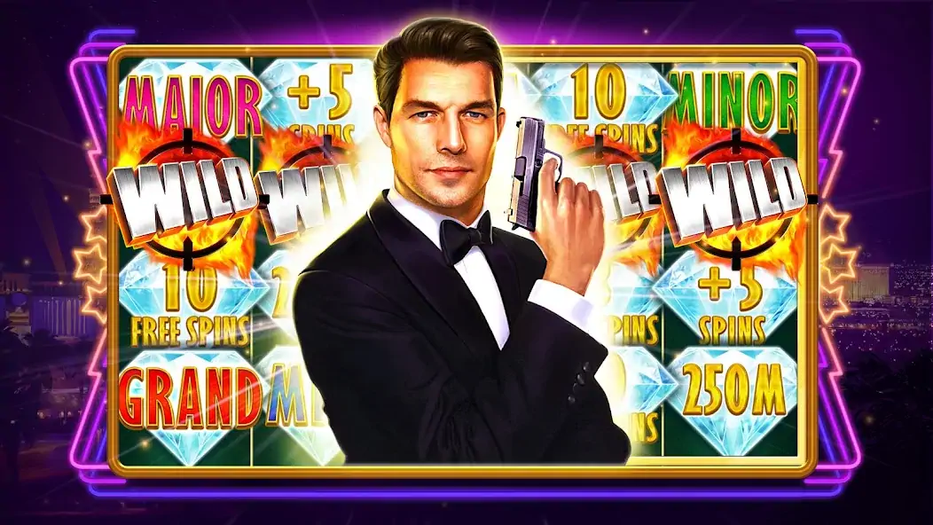Скачать Гамбино казино: Азартные игры [MOD Бесконечные деньги] на Андроид