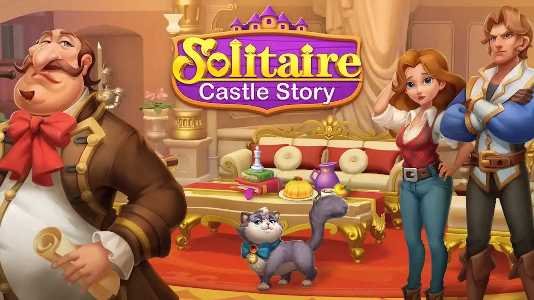 Скачать Solitaire Castle Story：Design [MOD Бесконечные деньги] на Андроид