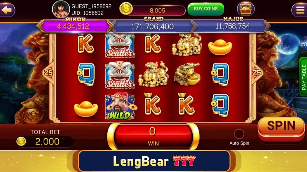 Скачать LengBear 777 - Khmer Games [MOD Много монет] на Андроид