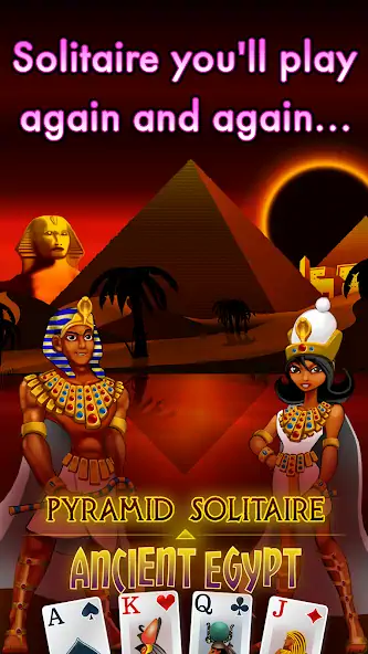 Скачать Pyramid Solitaire - Egypt [MOD Бесконечные монеты] на Андроид