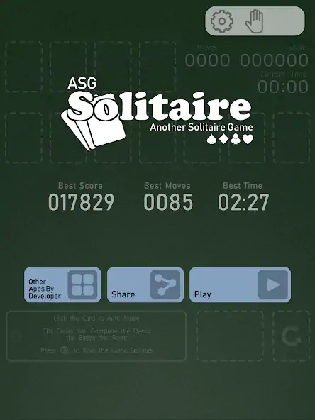 Скачать Solitaire - ASG [MOD Много монет] на Андроид