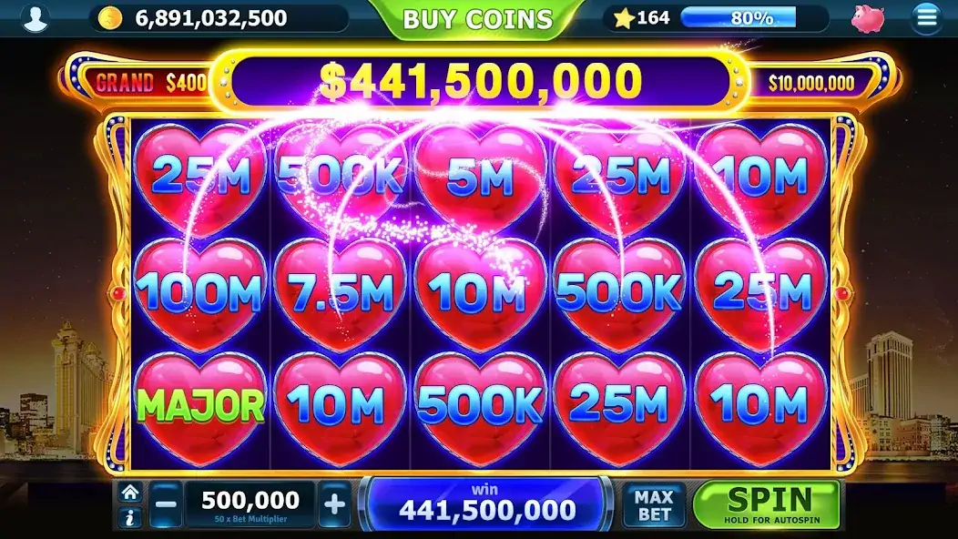 Скачать Slots of Vegas [MOD Много денег] на Андроид