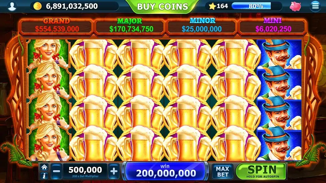 Скачать Slots of Vegas [MOD Много денег] на Андроид