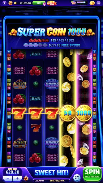 Скачать DoubleU Casino™ - Vegas Slots [MOD Бесконечные монеты] на Андроид