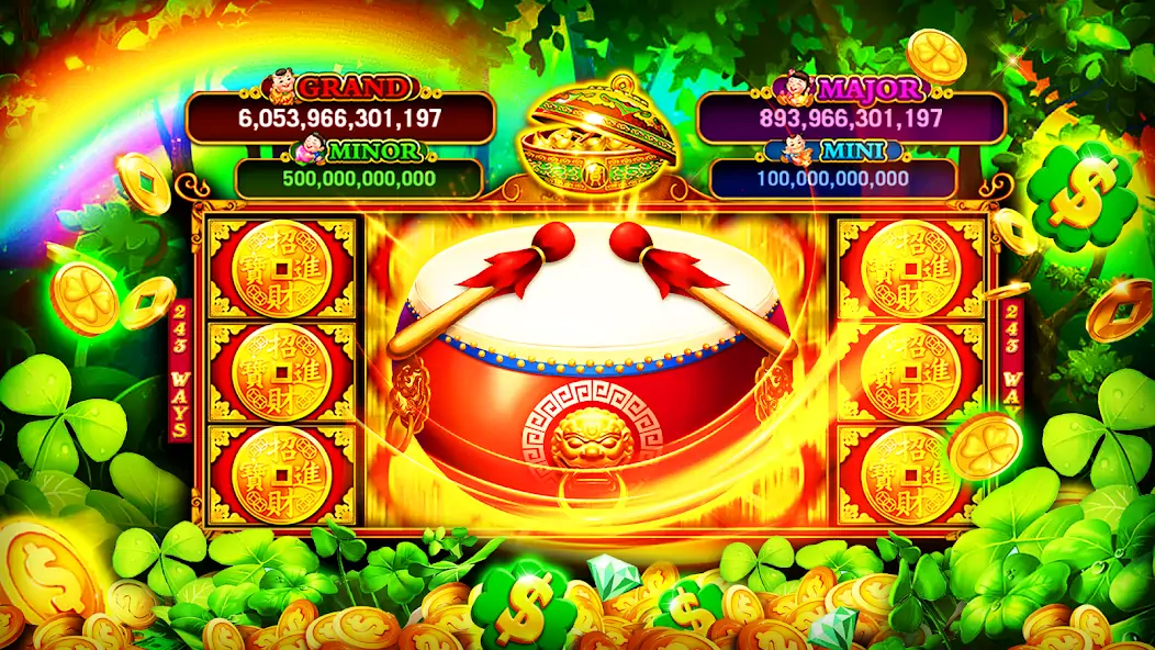 Скачать Jackpot Boom Casino Slot Games [MOD Бесконечные монеты] на Андроид