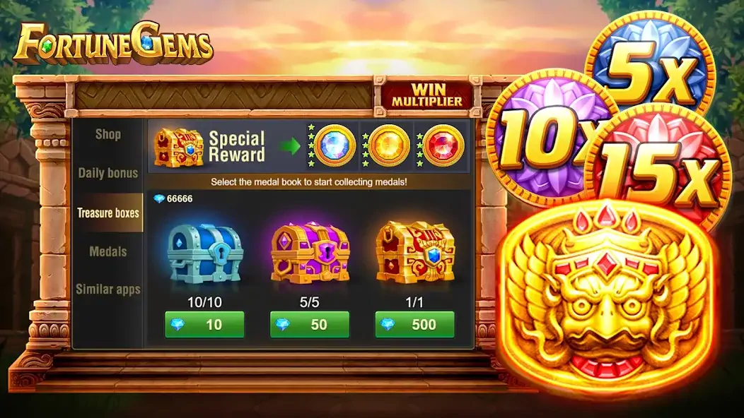 Скачать Slot Fortune Gems - TaDa Games [MOD Бесконечные монеты] на Андроид