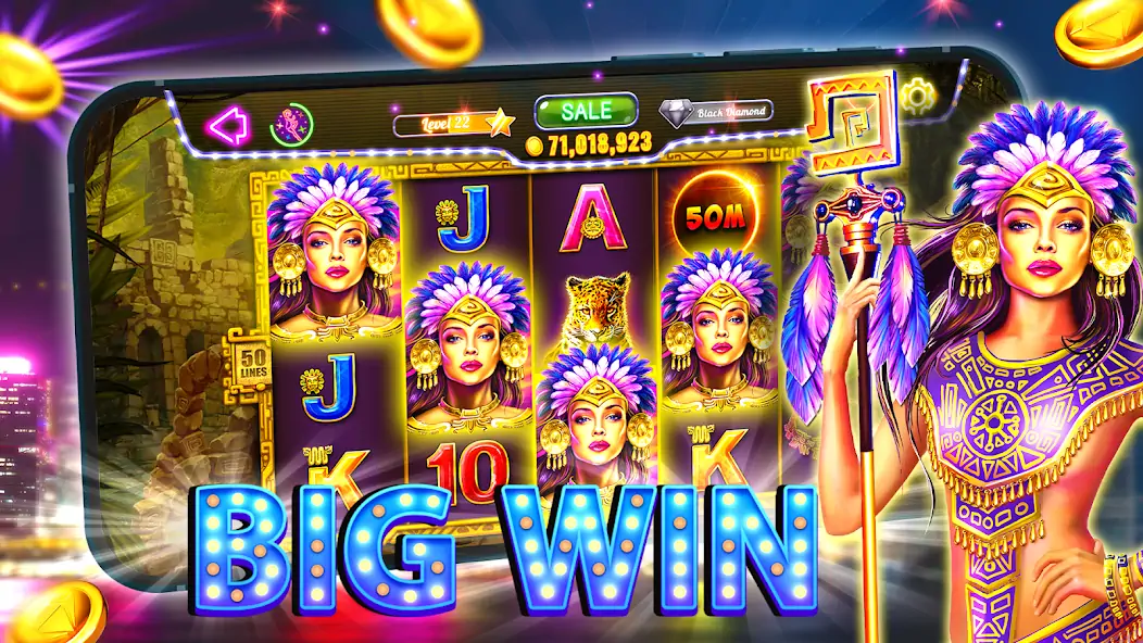 Скачать Old Vegas Slots - Casino 777 [MOD Много монет] на Андроид