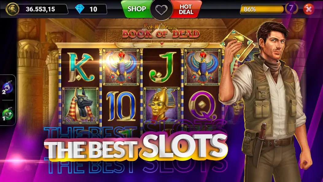 Скачать SpinArena Online Casino Slots [MOD Много денег] на Андроид