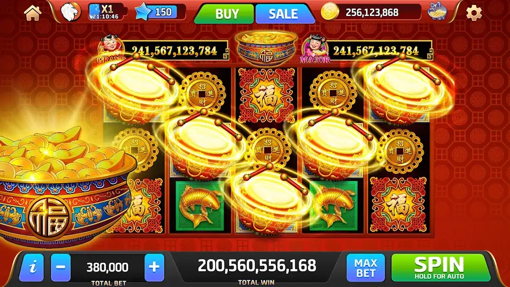 Скачать Royal Jackpot Casino Machines [MOD Много монет] на Андроид