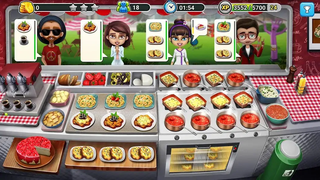Скачать Food Truck Chef™ кухня игра [MOD Много денег] на Андроид