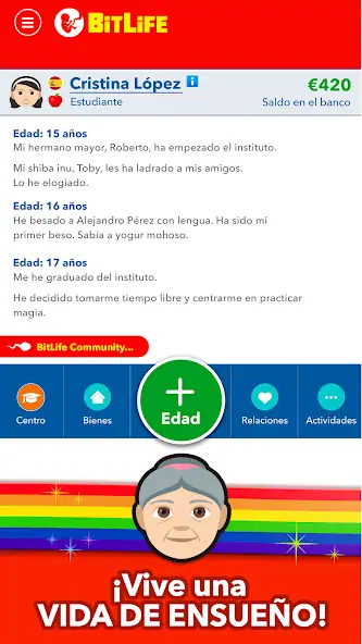 Скачать BitLife Español [MOD Бесконечные монеты] на Андроид